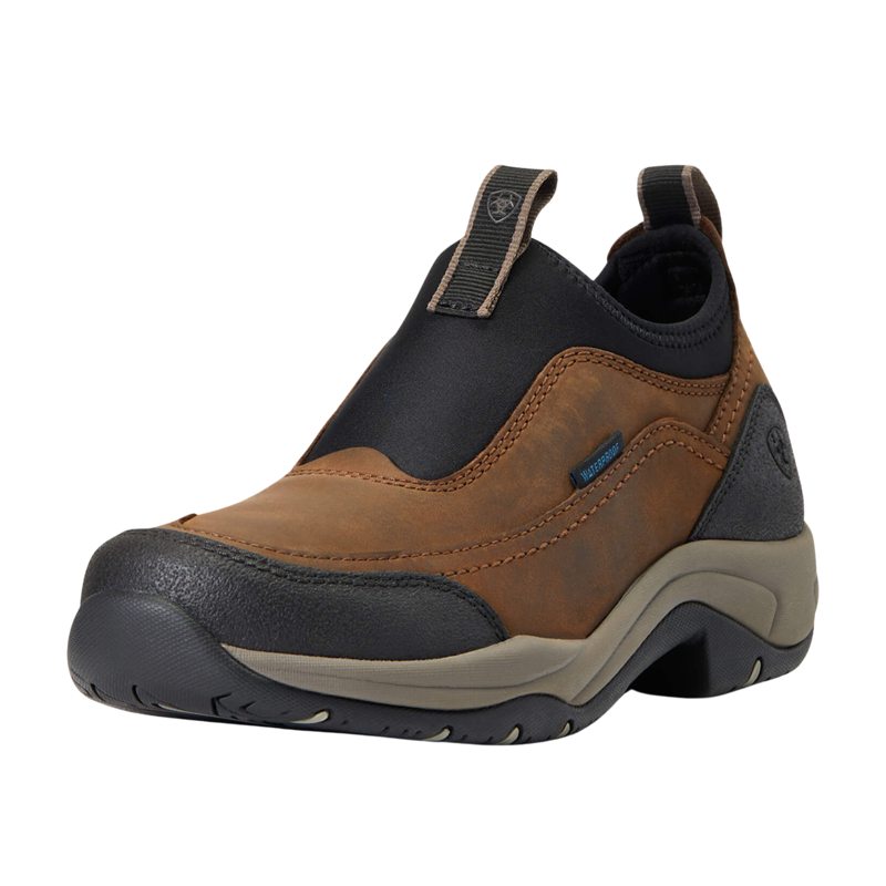 Ariat Terrain Ease Waterproof Boots Women's in Oily Distressed Brown